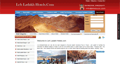 Desktop Screenshot of lehladakhhotels.com